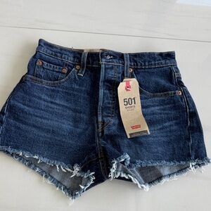 Levi's Women's 501 Jean Shorts - Deep Indigo